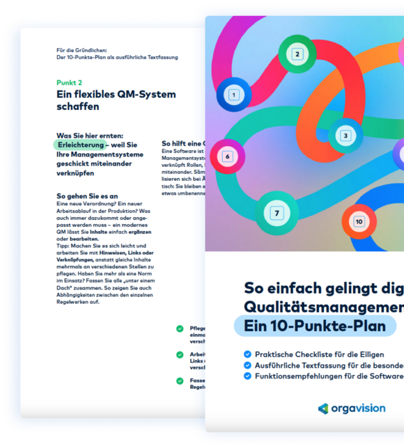 So gelingt digitales QM — 10 Punkte Plan — PDF Download